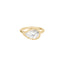 Osmose ring, 2CT diamond, and yellow gold