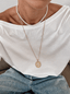 Smiley Pendant, yellow gold