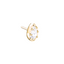 Osmose Earring, 0,75CT diamond, and yellow Gold