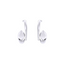 Boucles d’oreilles Sornette et or blanc