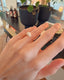 Sornette ring, 0,75CT diamond, and yellow gold