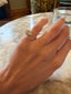 Sornette ring, 0,75CT diamond, and yellow gold