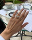 Osmose ring, 3CT diamond, and yellow gold