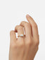 Osmose ring, 1CT diamond, and yellow gold
