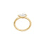 Osmose ring, 1CT diamond, and yellow gold