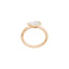 Osmose ring, 1CT diamond, and rose gold