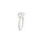 Osmose ring, 2CT diamond, and white gold