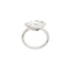 Osmose ring, 3CT diamond, and white gold