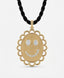 Smiley Pendant, yellow gold