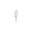 Sornette Ring, model Classic, full white gold