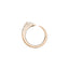 Sornette ring 0,75CT diamond, with dots 0,2CT diamonds and rose gold