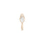 Sornette ring 0,75CT diamond, with dots 0,2CT diamonds and rose gold