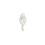 Sornette ring 1,5CT diamond, with dots 0,4CT diamonds and white gold