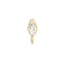 Sornette ring 1,5CT diamond, with dots 0,4CT diamonds and yellow gold