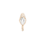 Sornette ring 1,5CT diamond, with dots 0,4CT diamonds and rose gold