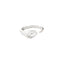 Sornette ring, 1CT diamond, and white gold