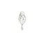 Sornette ring, 2CT diamond, and white gold