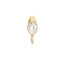 Sornette ring, 2CT diamond, and yellow gold