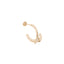 Medium Sornette Earring in Rose Gold