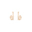 Medium Sornette Earring in Rose Gold