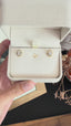 Osmose Earring, 0,75CT diamond, and yellow Gold